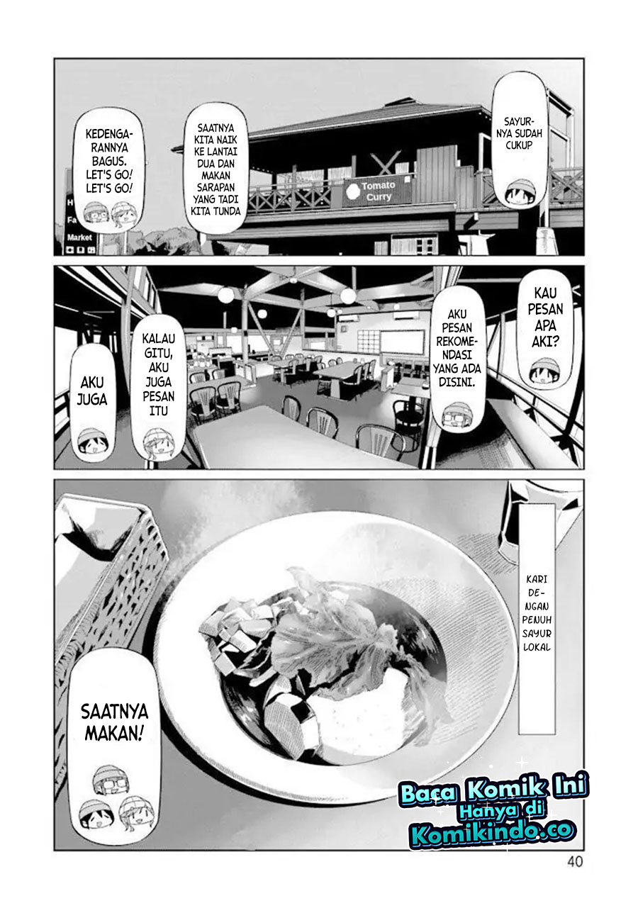 Yuru-Camp Chapter 65 Gambar 14