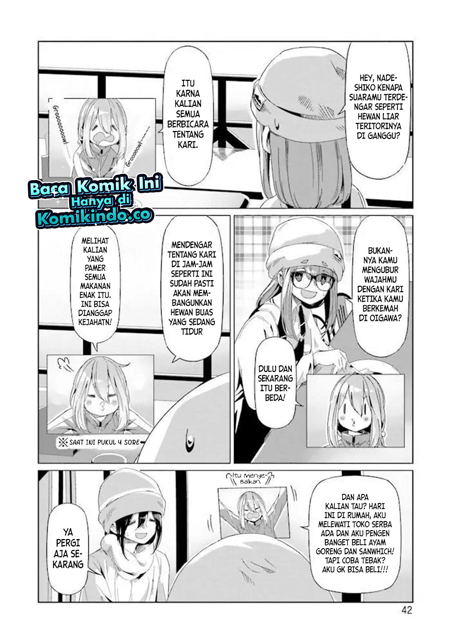 Yuru-Camp Chapter 65 Gambar 16