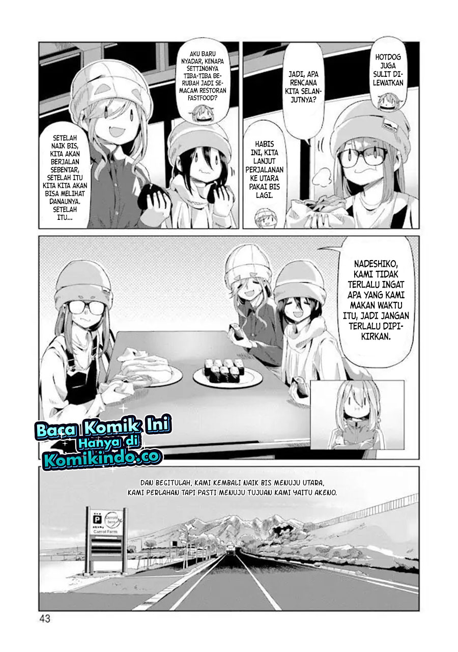 Yuru-Camp Chapter 65 Gambar 17
