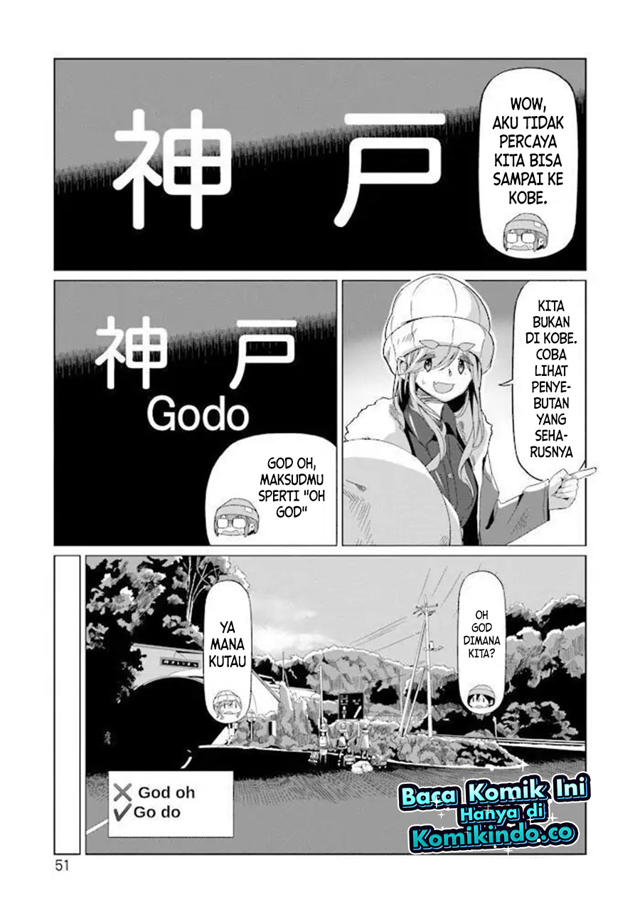 Yuru-Camp Chapter 65 Gambar 25