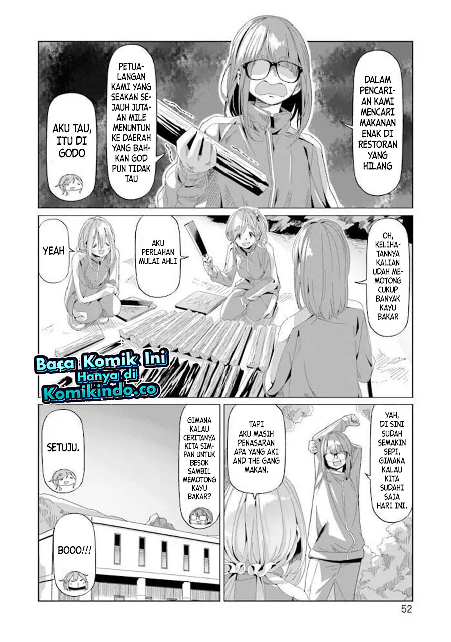 Yuru-Camp Chapter 65 Gambar 26