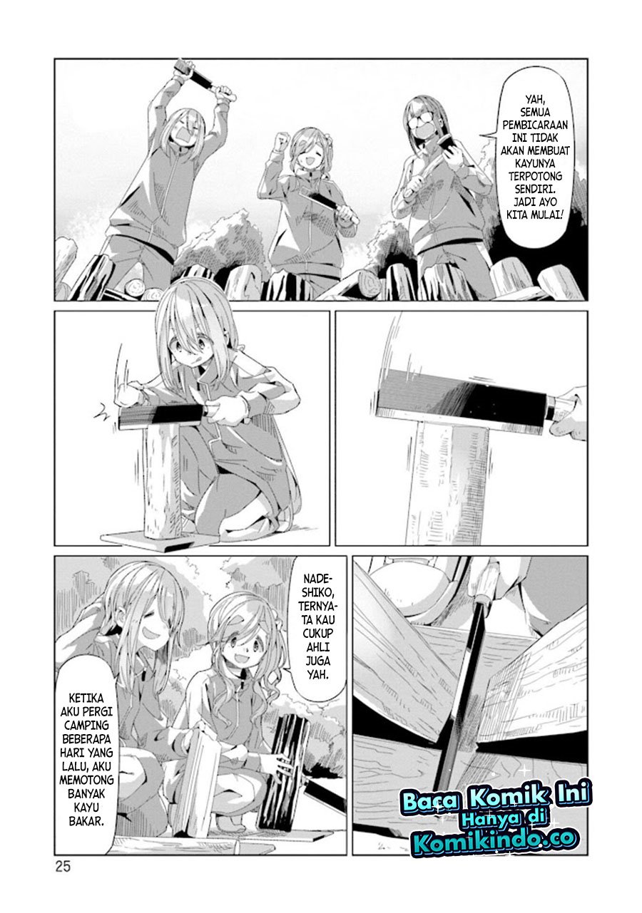 Yuru-Camp Chapter 64 Gambar 28