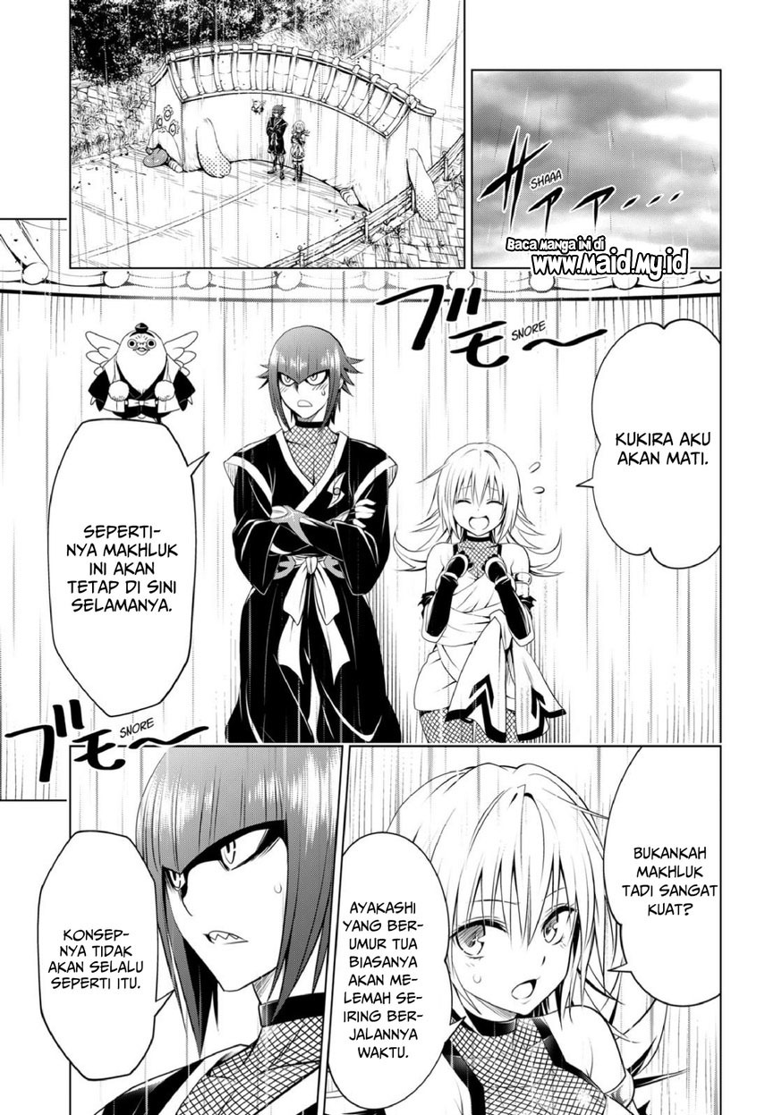 Ayakashi Triangle Chapter 99 Gambar 17