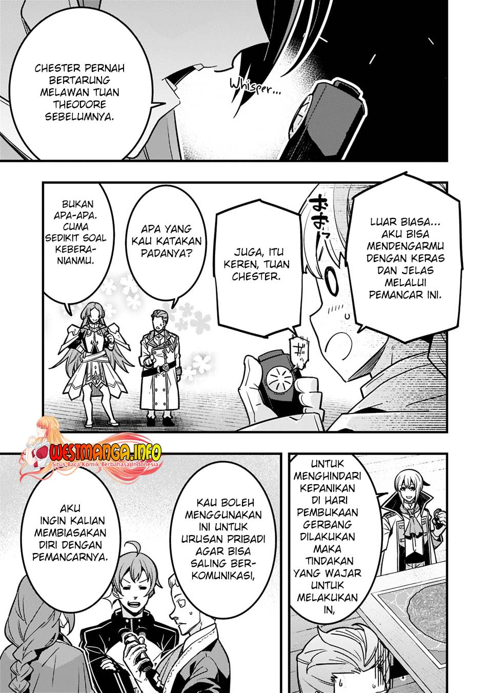 Komik Kyoukai Meikyuu to Ikai no Majutsushi - Chapter Chapter 55 - Halaman 5