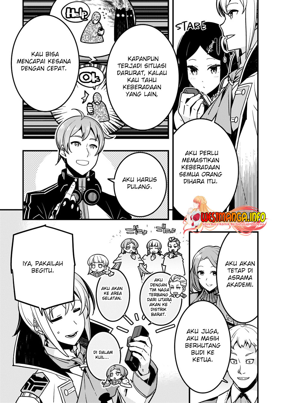 Komik Kyoukai Meikyuu to Ikai no Majutsushi - Chapter Chapter 55 - Halaman 6