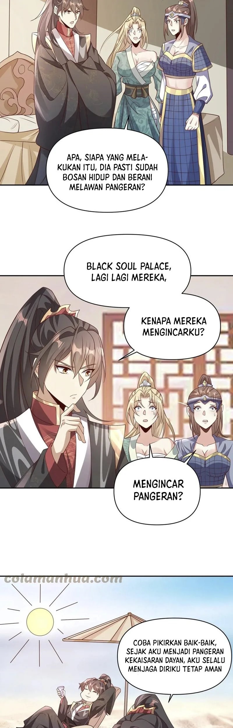 It’s Over! The Queen’s Soft Rice Husband is Actually Invincible Chapter 50 Gambar 5