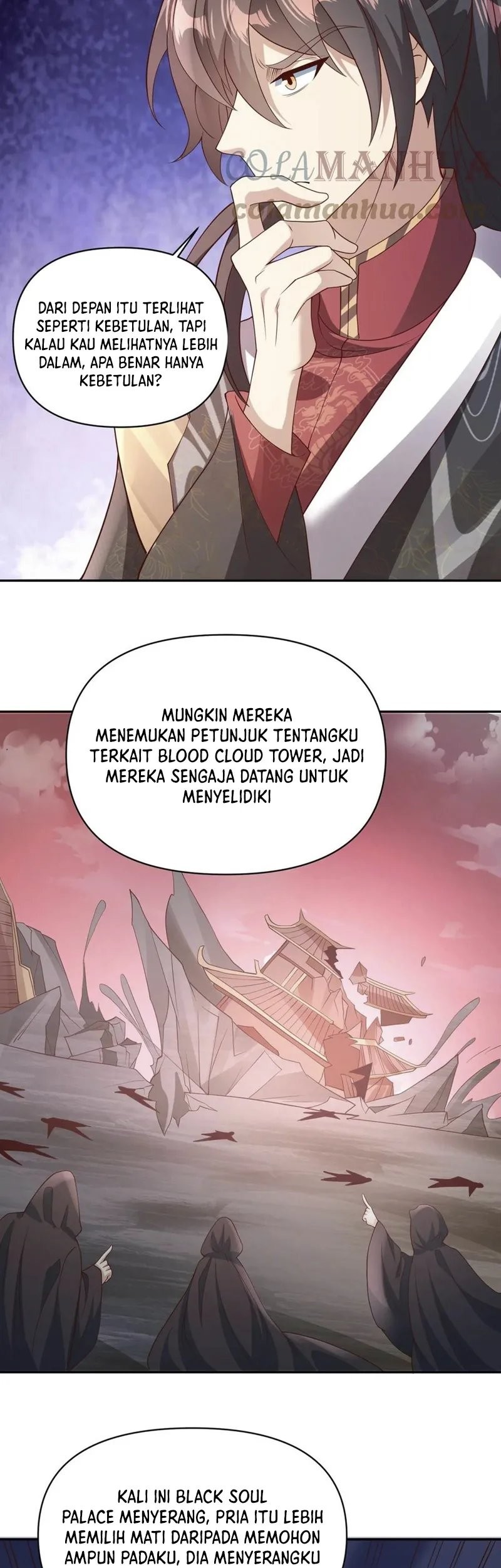 It’s Over! The Queen’s Soft Rice Husband is Actually Invincible Chapter 50 Gambar 7