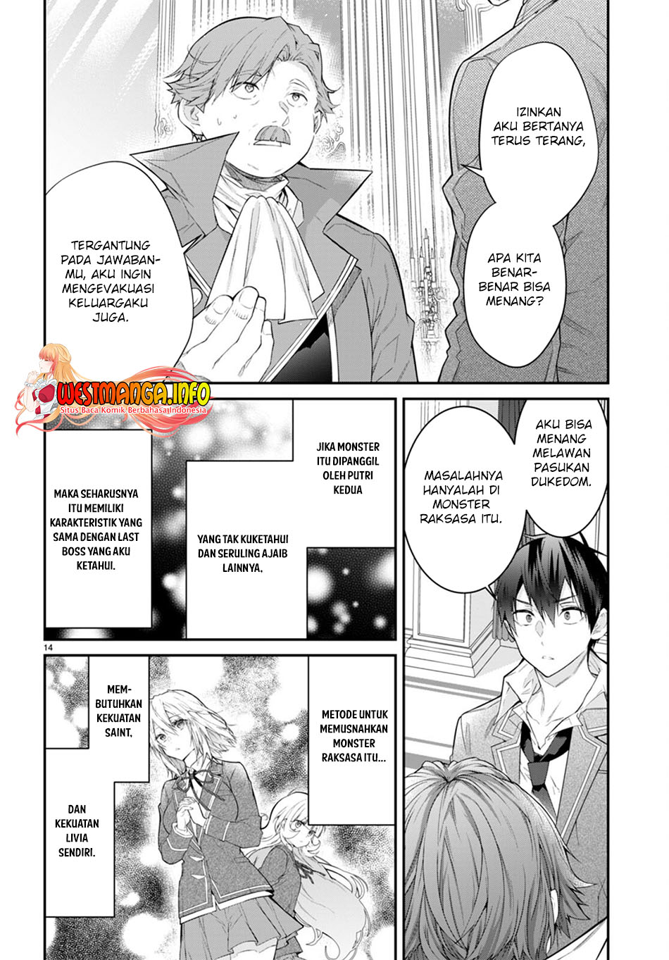 Otome Game Sekai wa Mob ni Kibishii Sekai Desu Chapter 51 Gambar 16