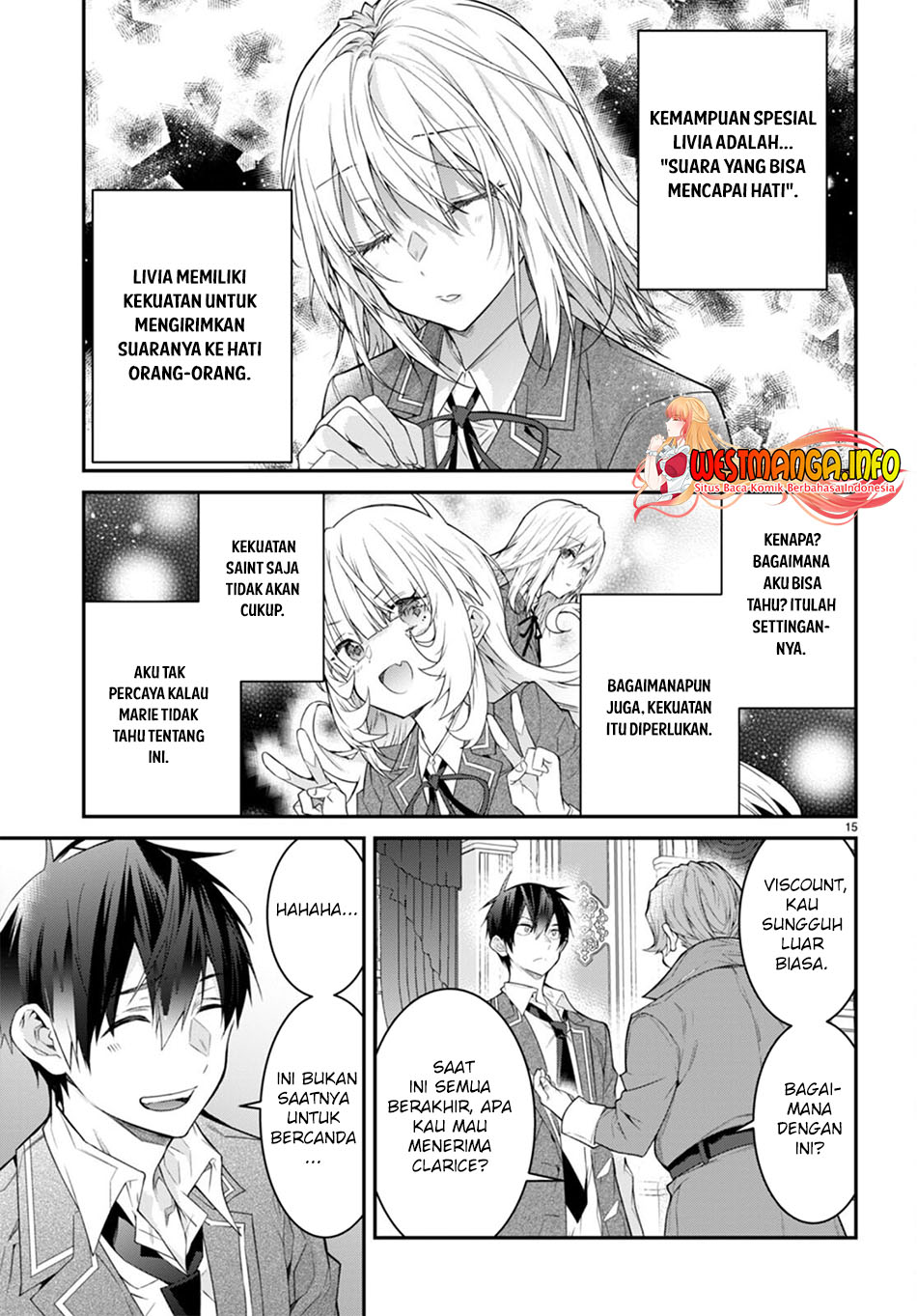 Otome Game Sekai wa Mob ni Kibishii Sekai Desu Chapter 51 Gambar 17
