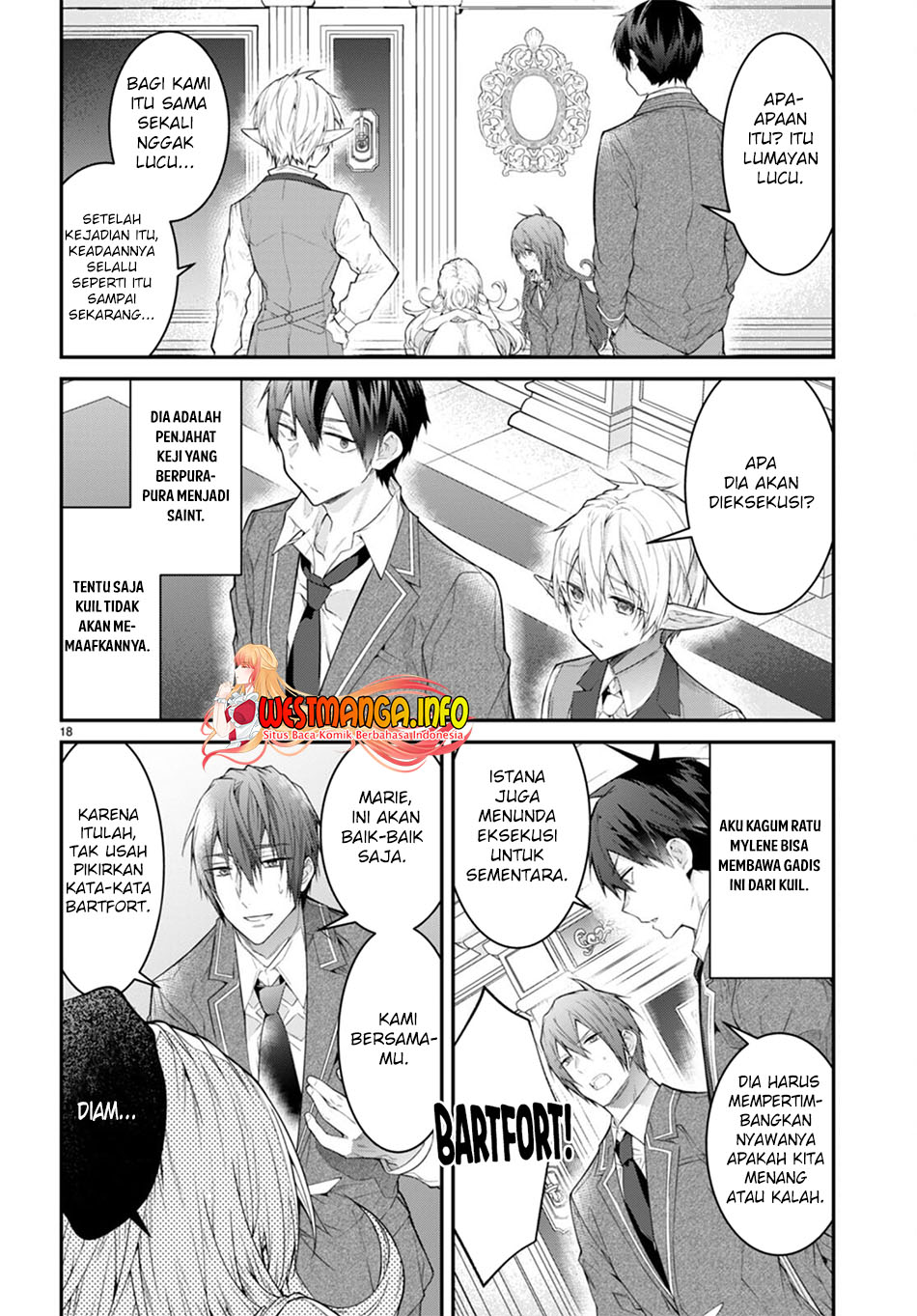 Otome Game Sekai wa Mob ni Kibishii Sekai Desu Chapter 51 Gambar 21