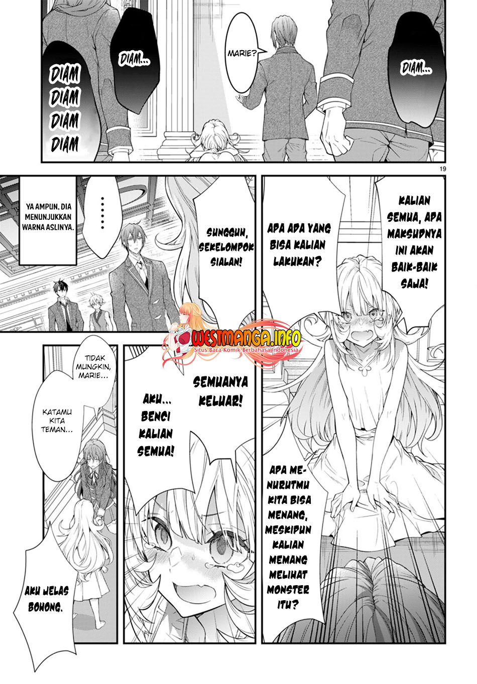 Otome Game Sekai wa Mob ni Kibishii Sekai Desu Chapter 51 Gambar 22