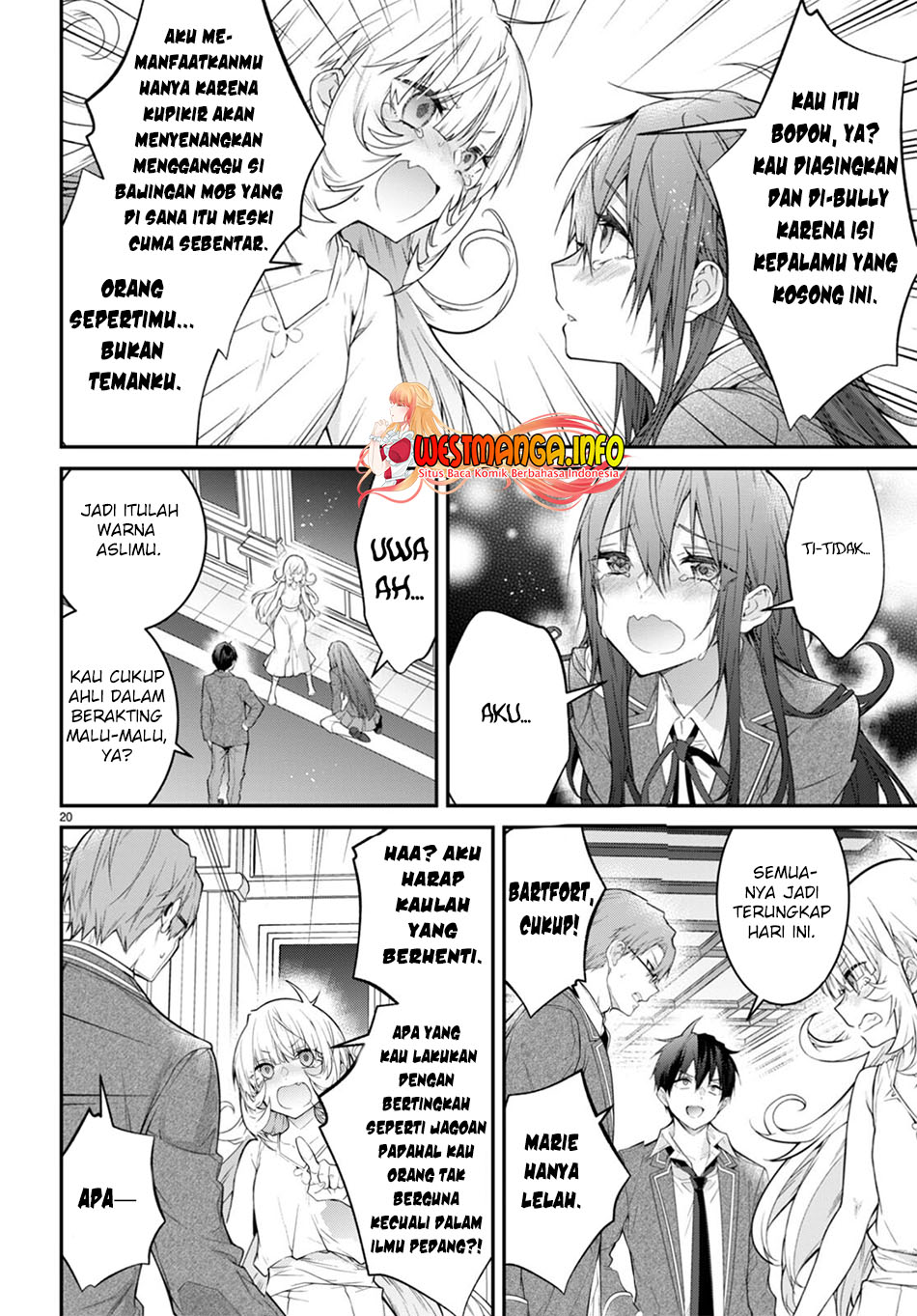 Otome Game Sekai wa Mob ni Kibishii Sekai Desu Chapter 51 Gambar 23