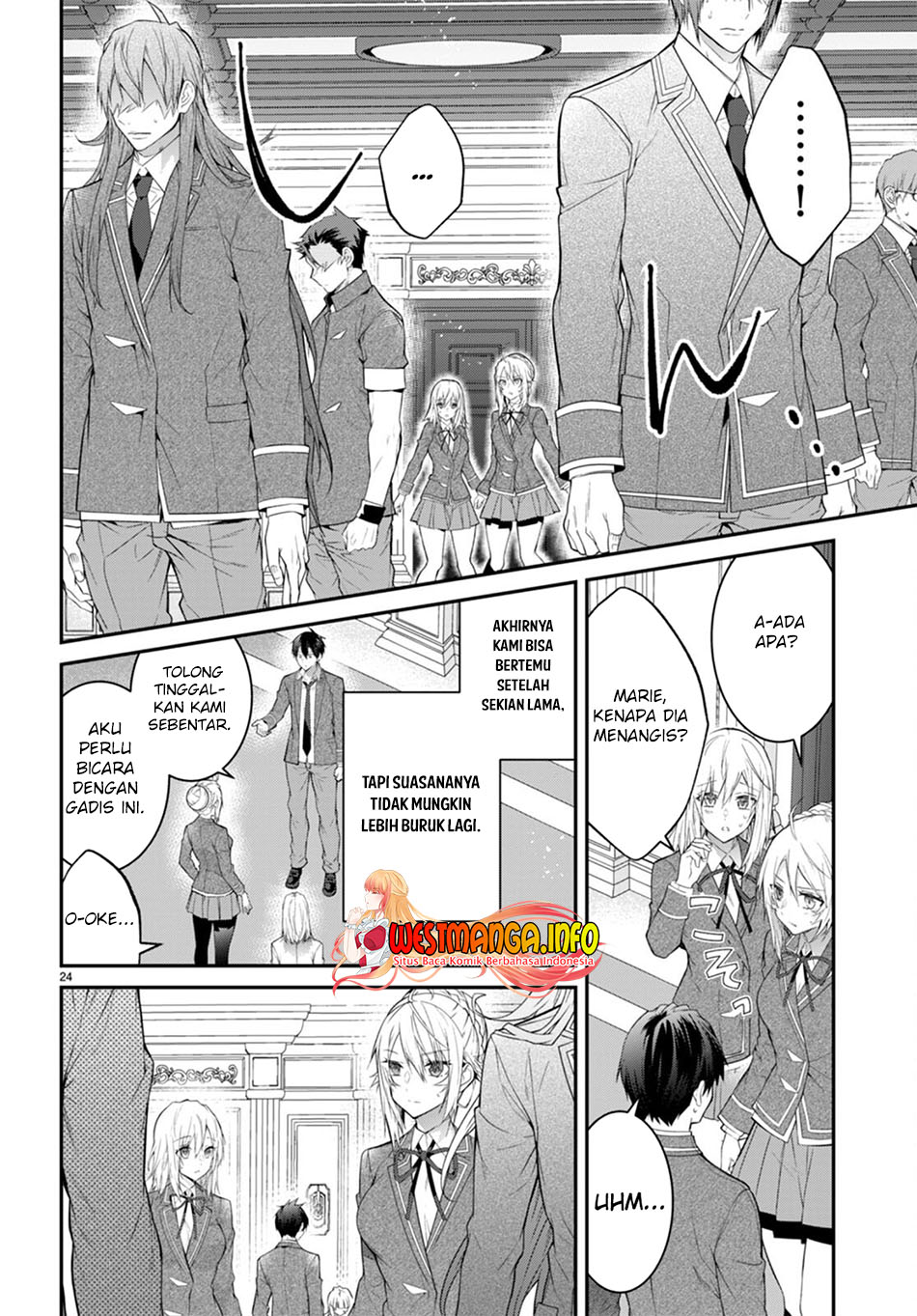 Otome Game Sekai wa Mob ni Kibishii Sekai Desu Chapter 51 Gambar 27