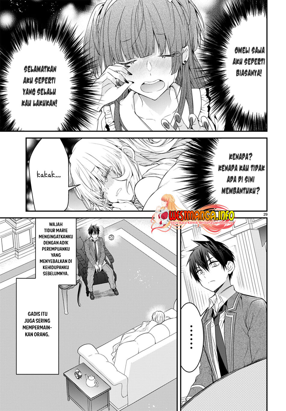 Otome Game Sekai wa Mob ni Kibishii Sekai Desu Chapter 51 Gambar 32