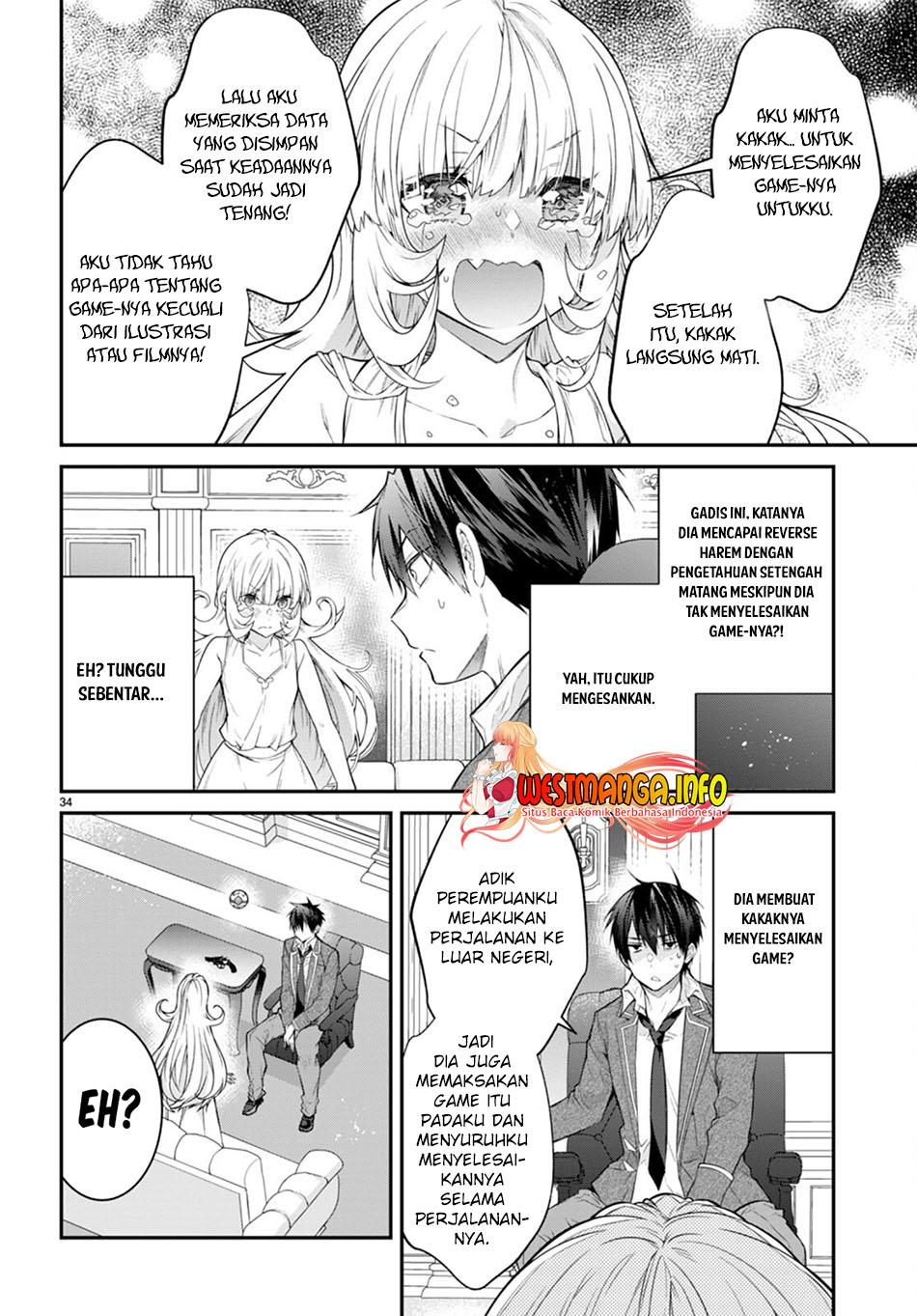 Otome Game Sekai wa Mob ni Kibishii Sekai Desu Chapter 51 Gambar 37