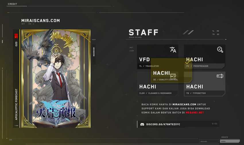 Baca Komik Apocalyptic Forecast Chapter 20 Gambar 1