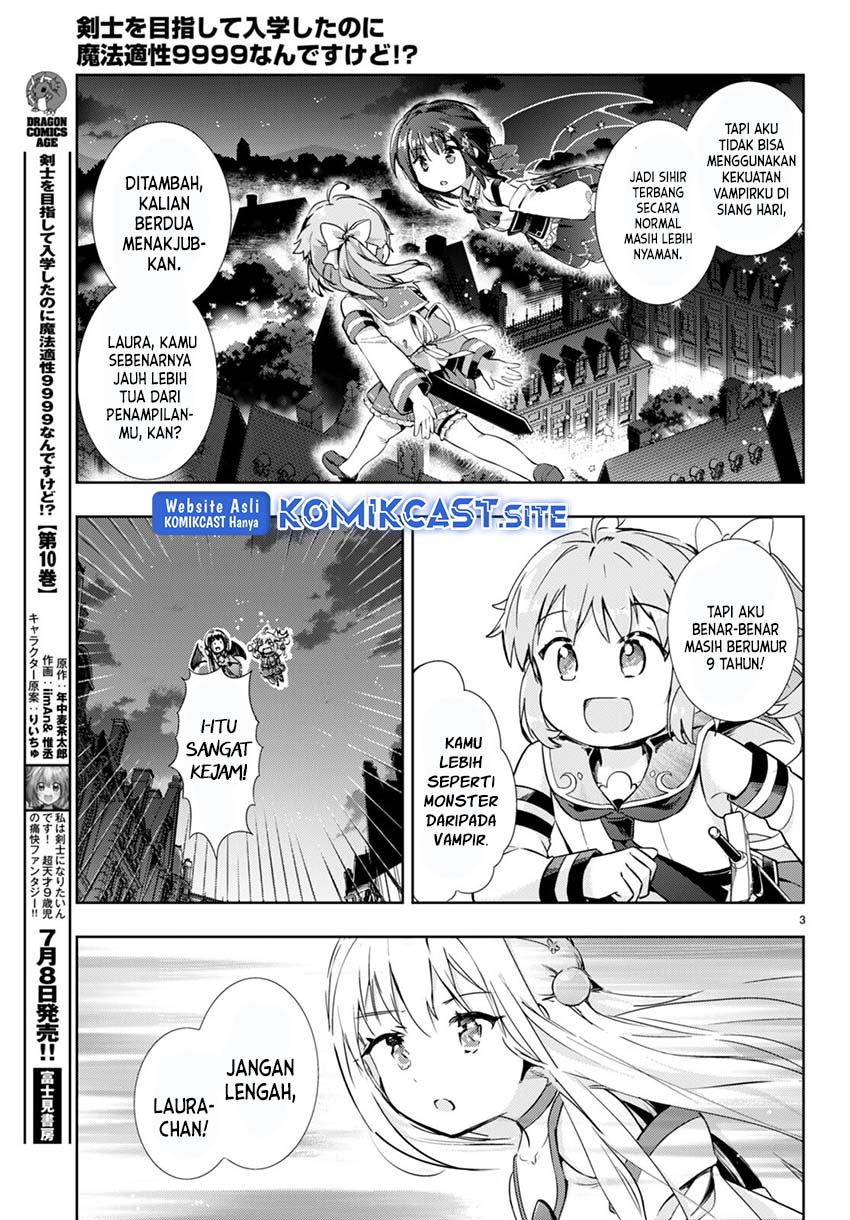 Kenshi o Mezashite Nyugaku Shitanoni Maho Tekisei 9999 Nandesukedo!? Chapter 52 Gambar 4