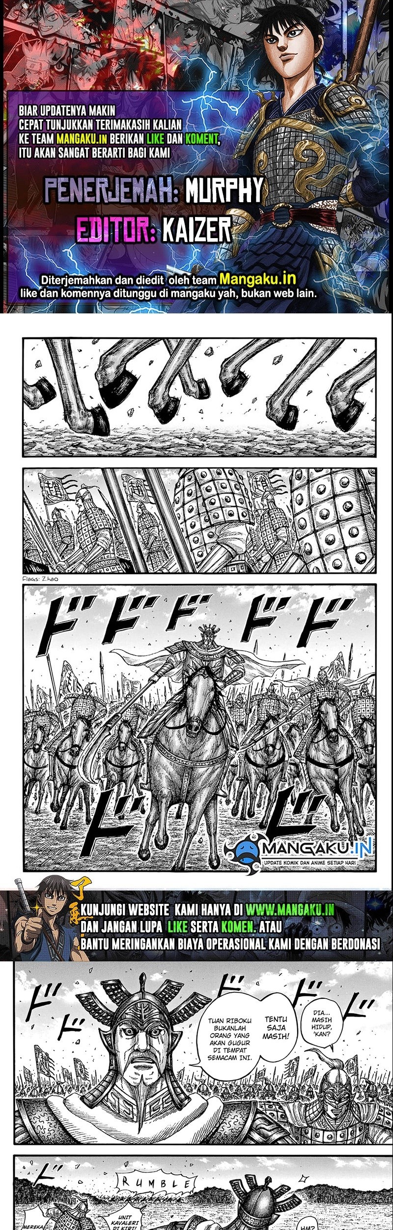 Baca Komik Kingdom Chapter 747 Gambar 1