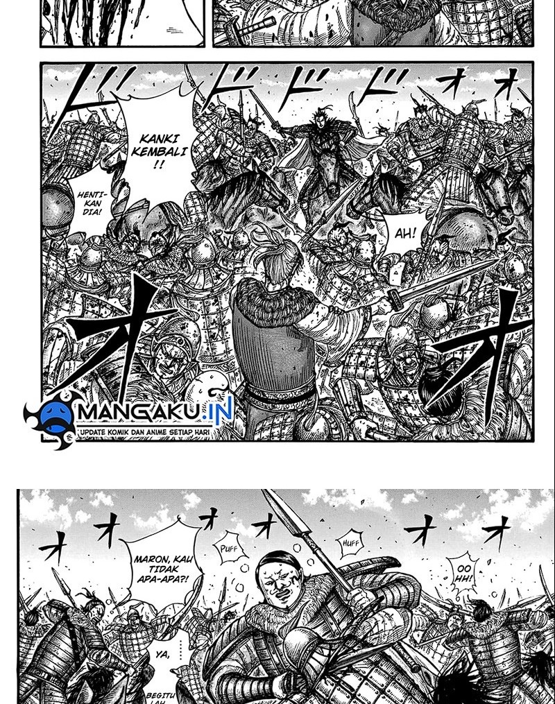 Kingdom Chapter 747 Gambar 4