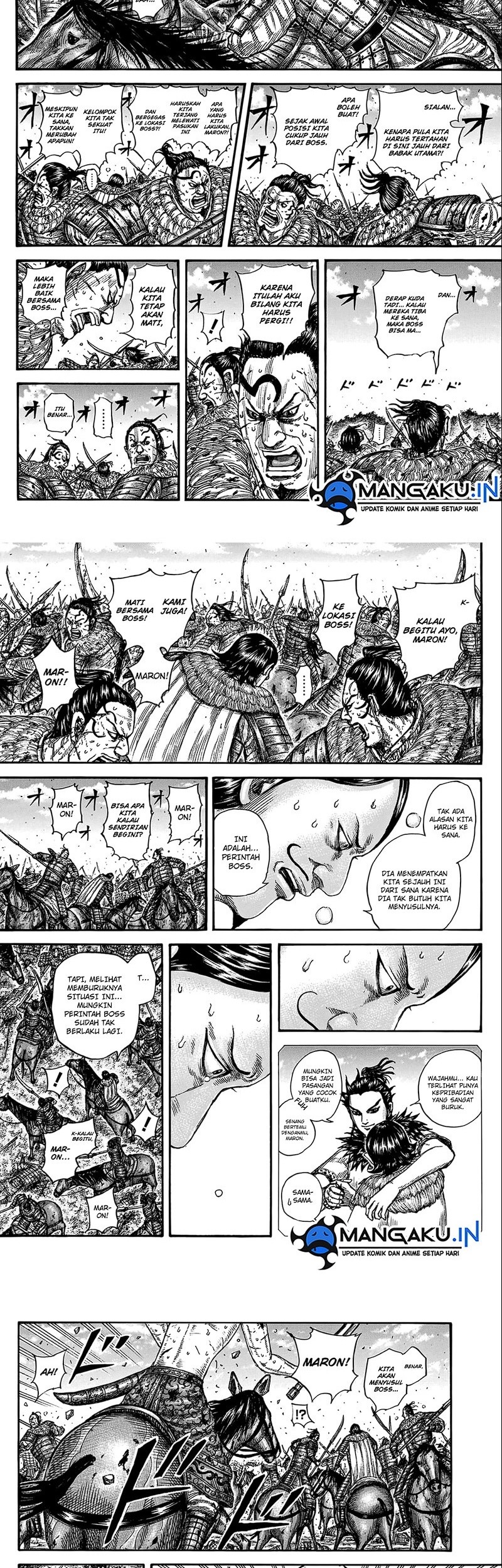 Kingdom Chapter 747 Gambar 5