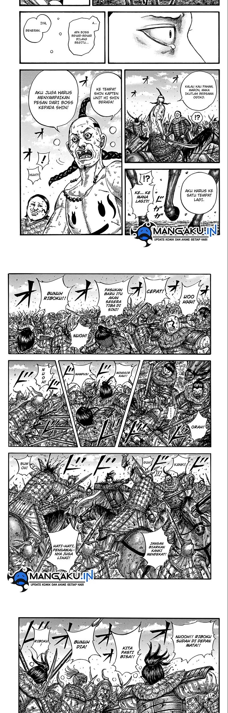Kingdom Chapter 747 Gambar 7