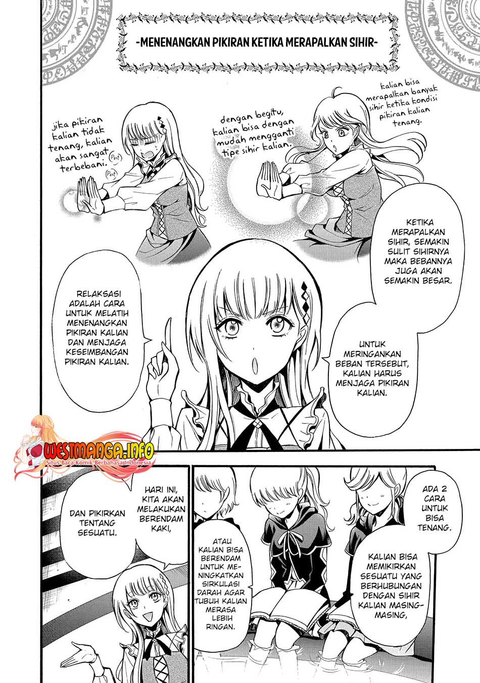 Assistant Teacher In a Magical Girls School Chapter 12.3 Gambar 12