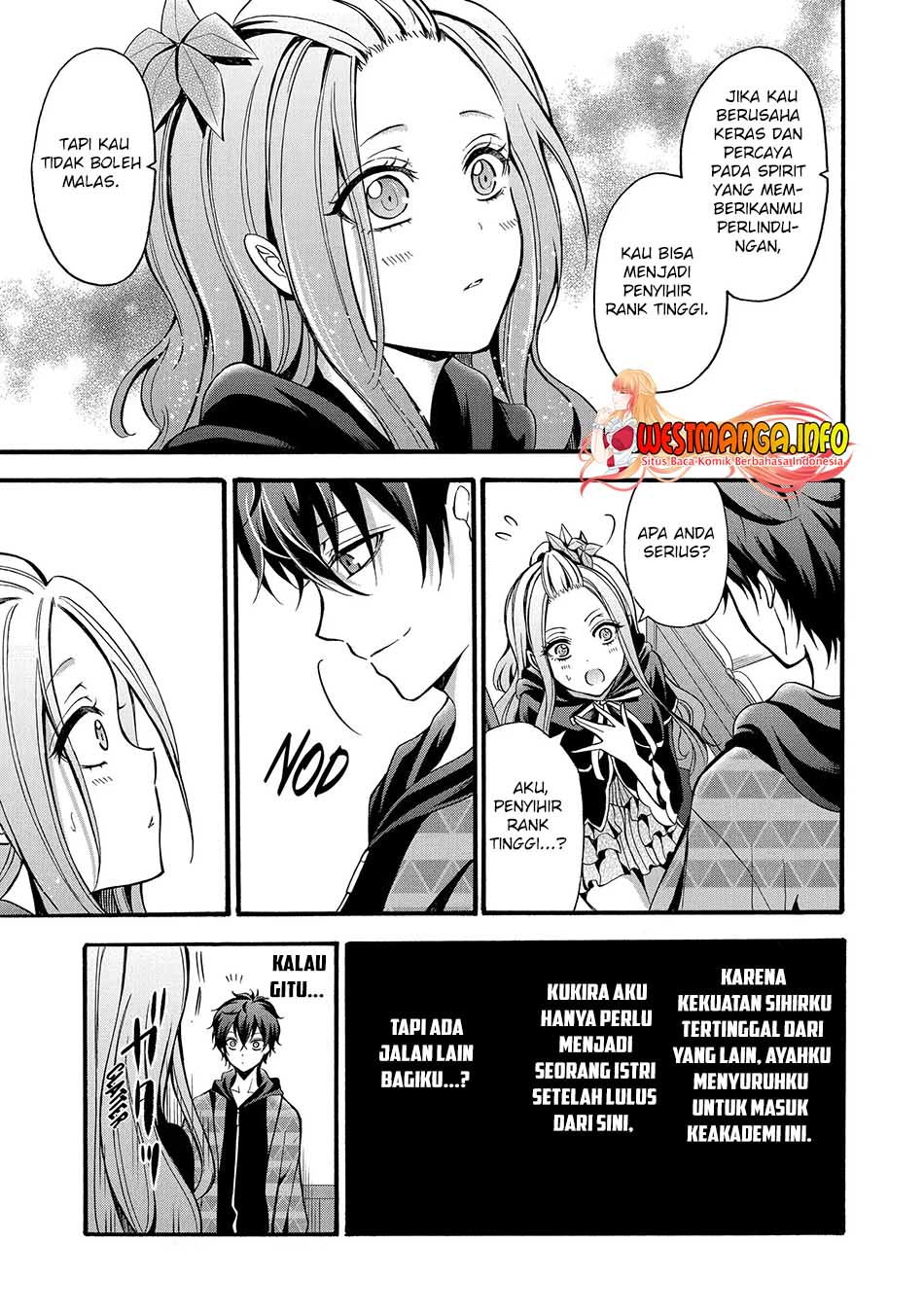 Assistant Teacher In a Magical Girls School Chapter 12.3 Gambar 9