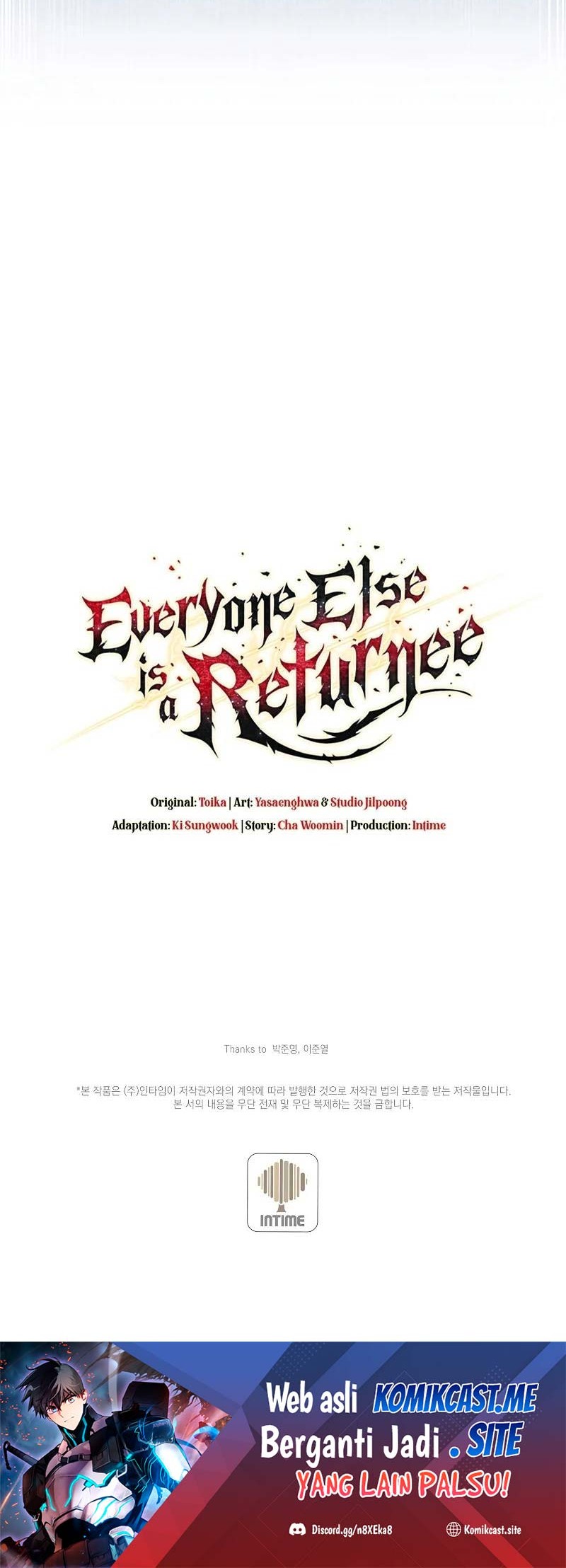 Everyone Else is A Returnee Chapter 23 Gambar 61