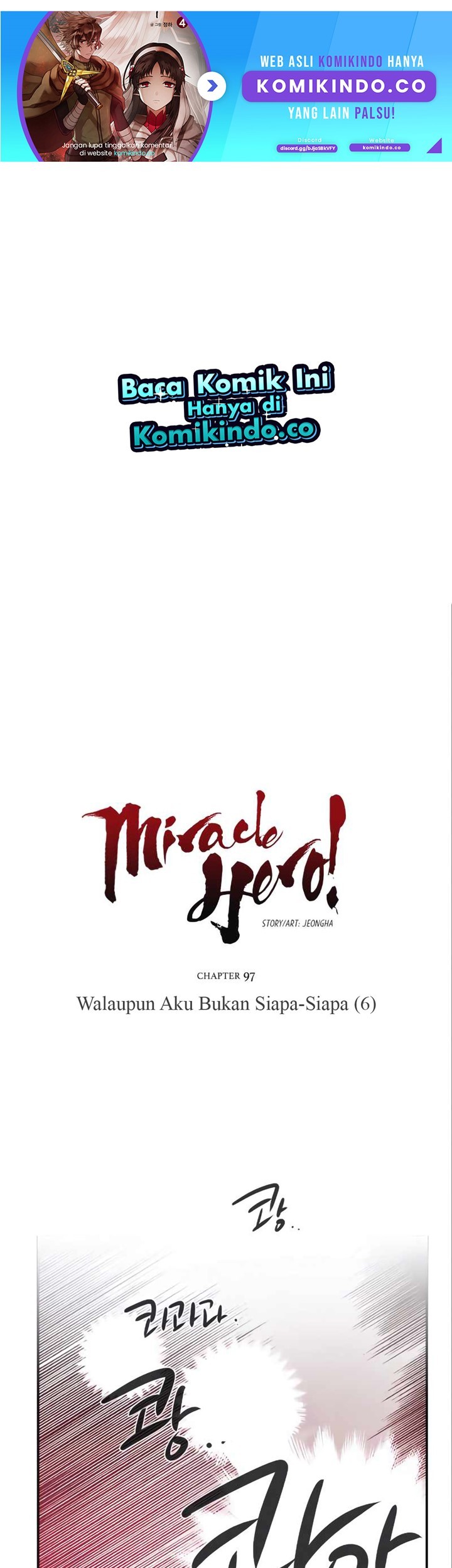 Baca Manhwa Miracle Hero! Chapter 97 Gambar 2