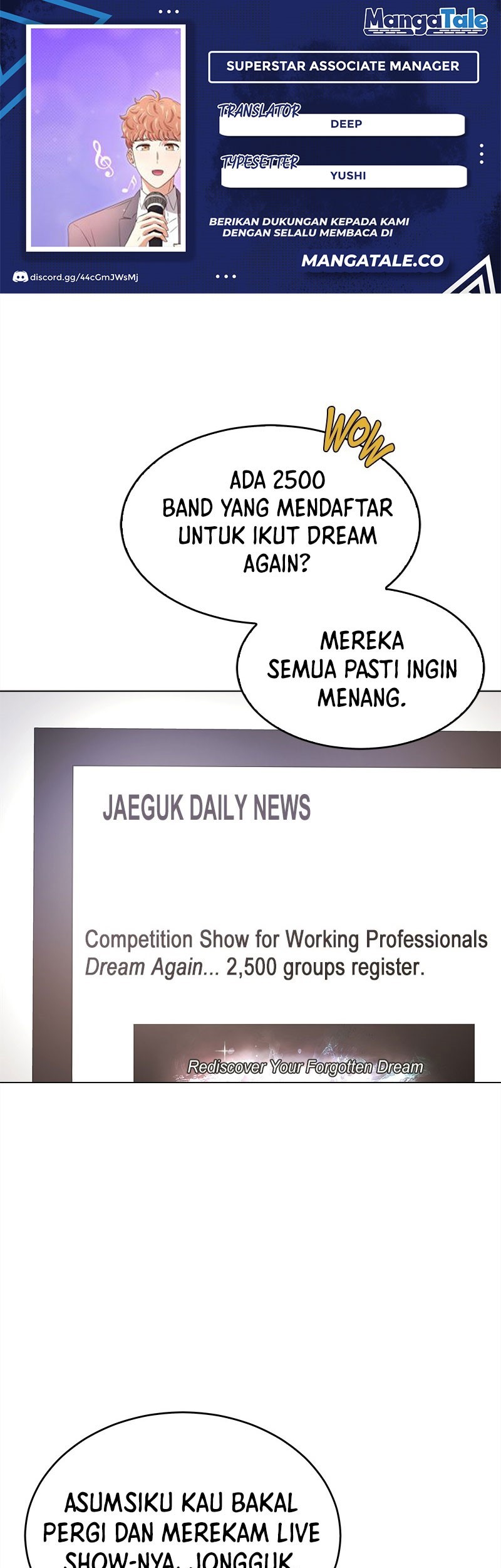 Komik Superstar Associate Manager Chapter 15 gambar nomor 1