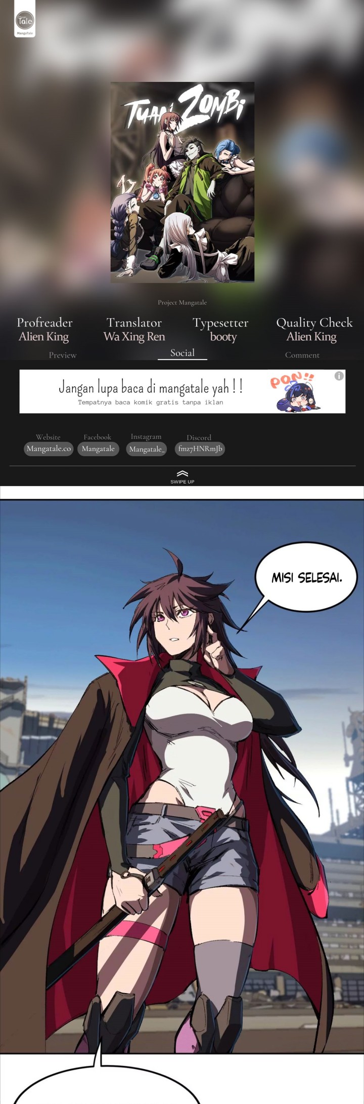 Baca Komik Mr. Zombie Chapter 06 Gambar 1