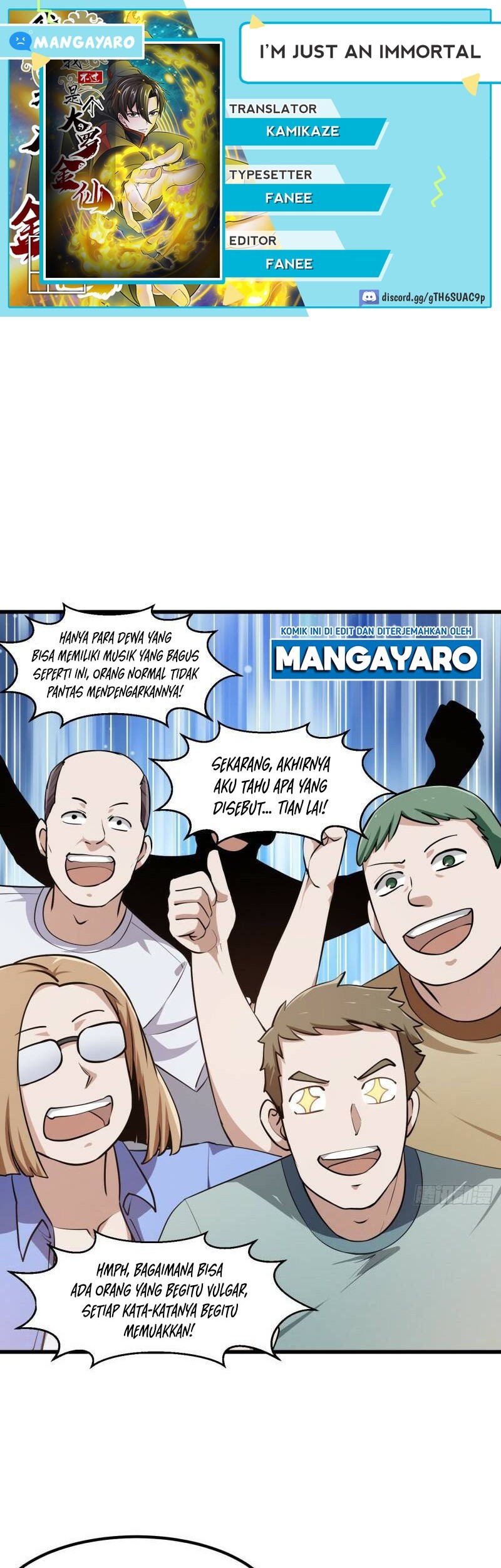 Komik I’m Just An Immortal Chapter 116 gambar nomor 1