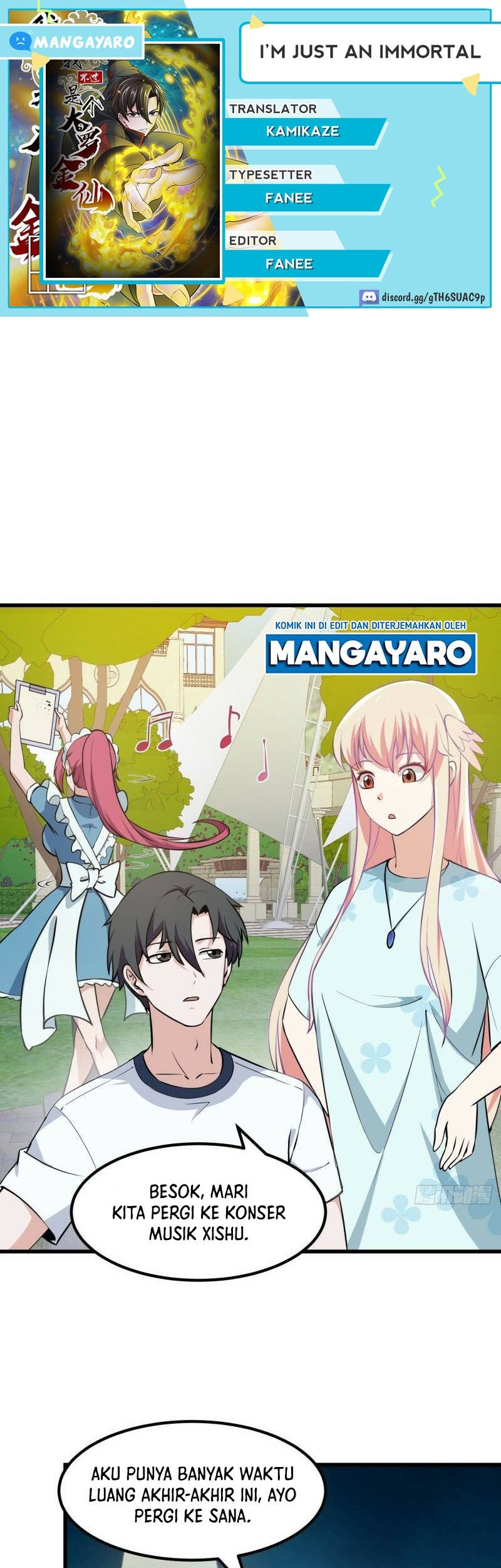 Komik I’m Just An Immortal Chapter 112 gambar nomor 1