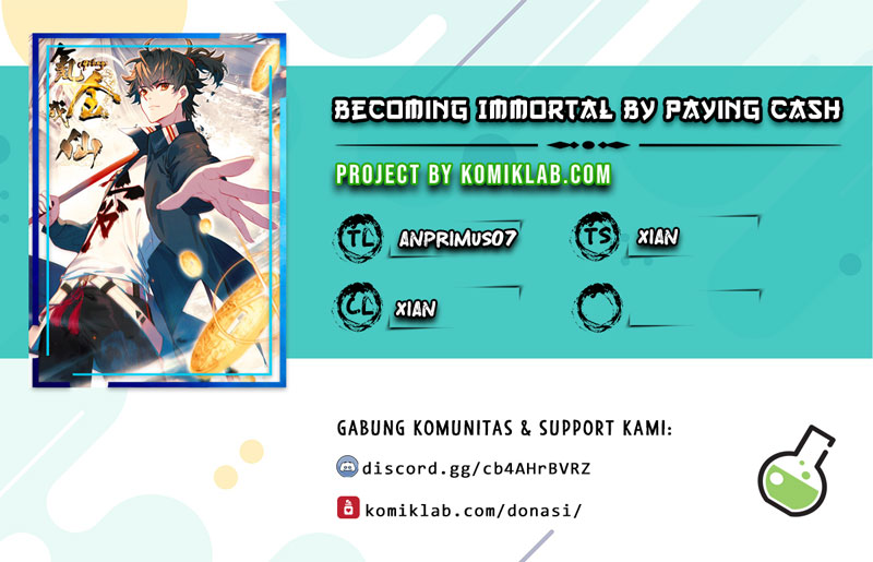 Baca Komik Becoming Immortal by Paying Cash Chapter 07 Gambar 1