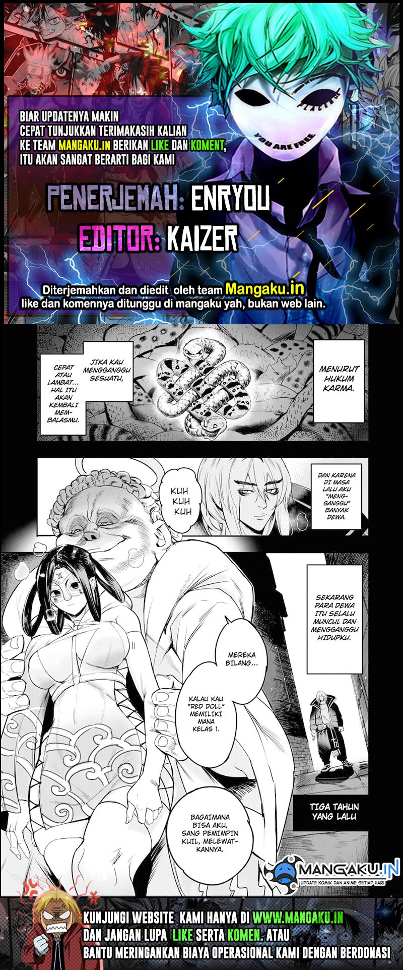 Baca Komik I Sold My Body To A God Chapter 02 Gambar 1