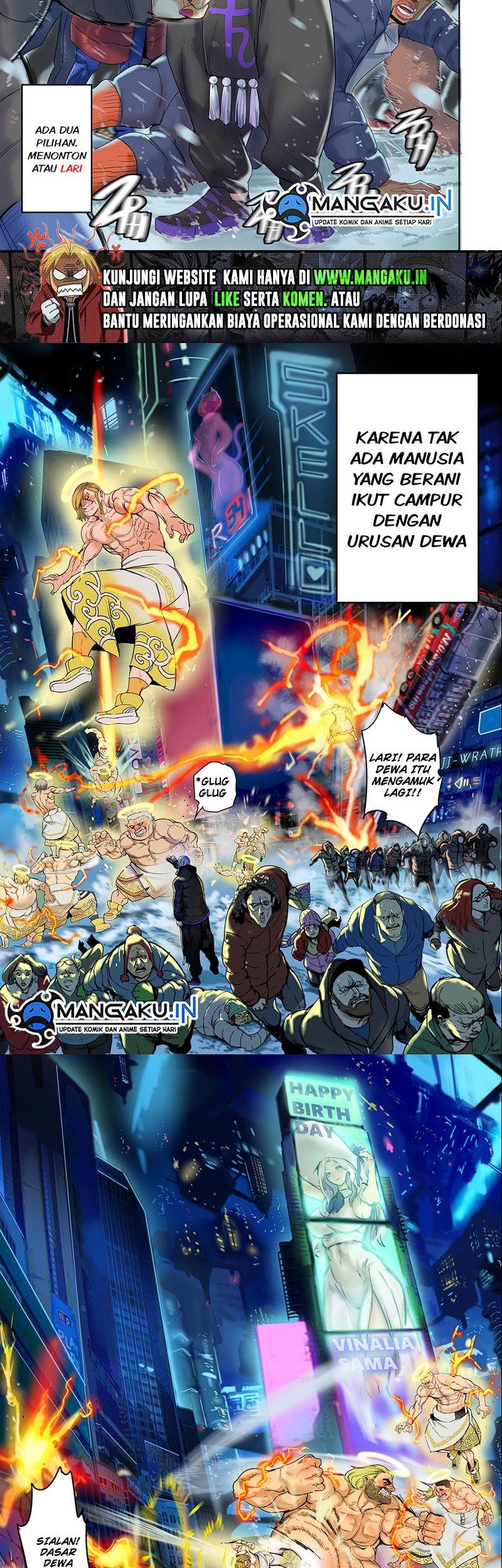 Manga I Sold My Body To A God Chapter 01.1 gambar 2