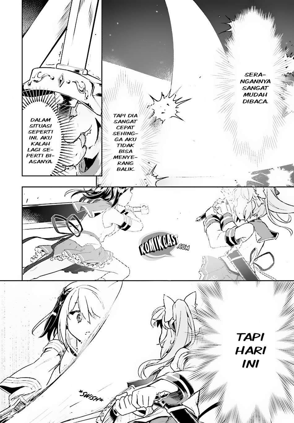 Baca Manga Kenshi wo Mezashite Nyuugaku shita no ni Mahou Tekisei 9999 nan desu kedo!? Chapter 06 Gambar 2