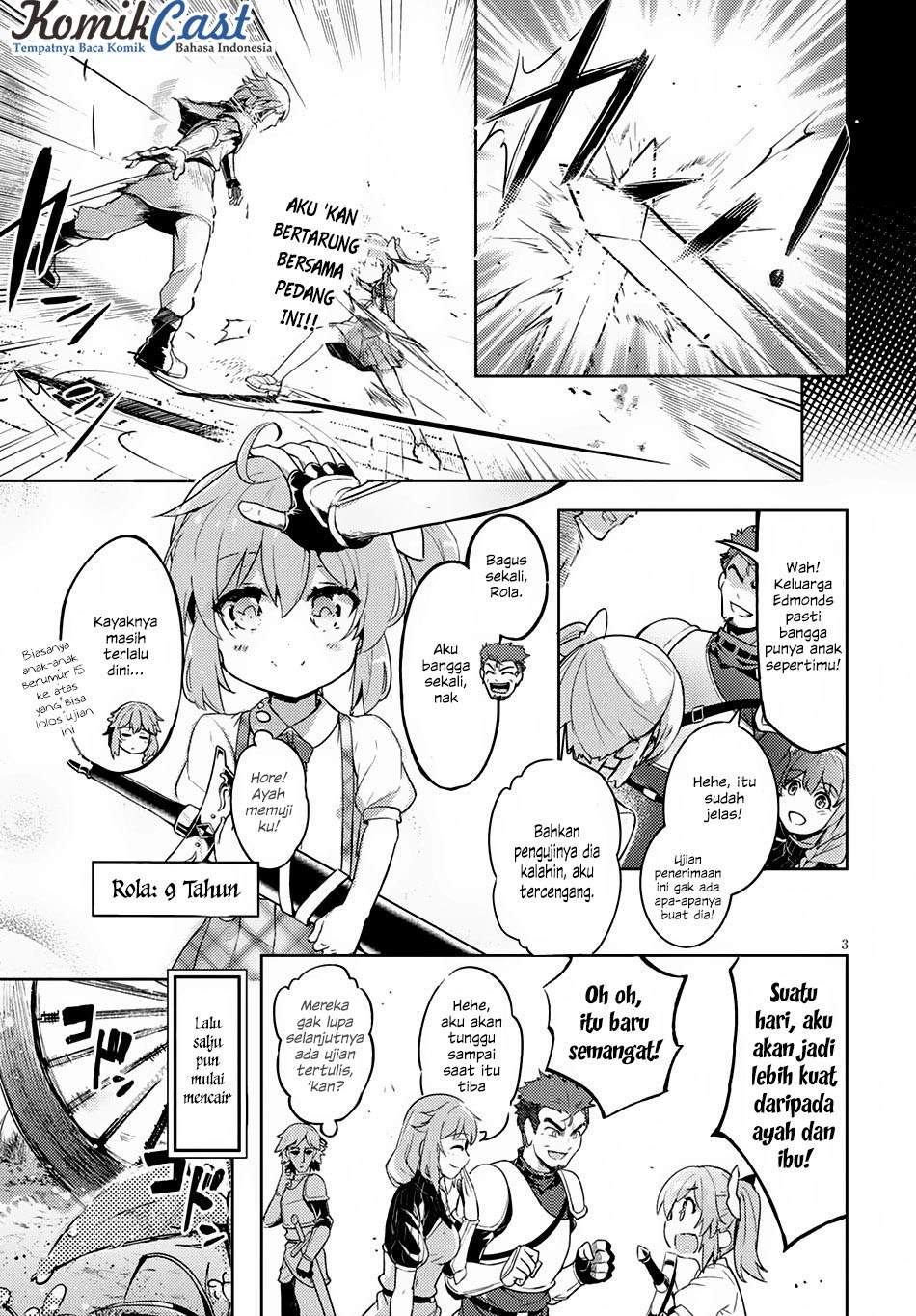 Kenshi wo Mezashite Nyuugaku shita no ni Mahou Tekisei 9999 nan desu kedo!? Chapter 01 Gambar 7