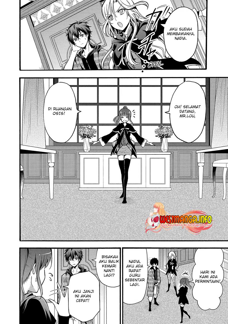 Assistant Teacher In a Magical Girls School Chapter 13.1 Gambar 5