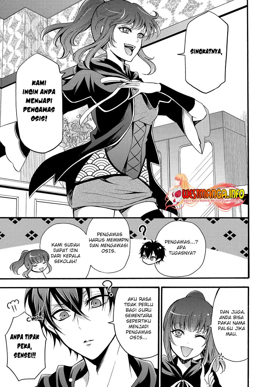 Assistant Teacher In a Magical Girls School Chapter 13.1 Gambar 6