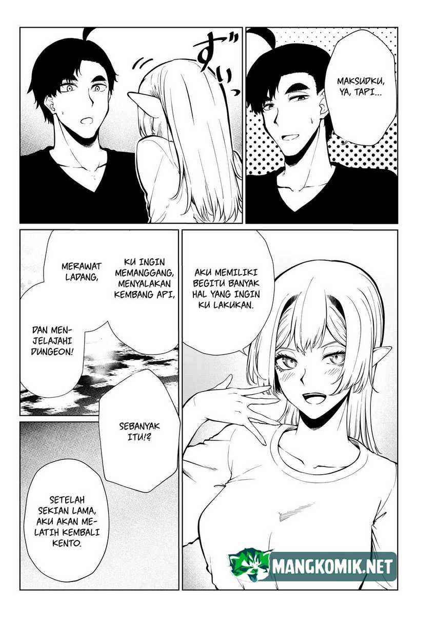 Mujintou De Elf to Kyoudou Seikatsu Chapter 34 Gambar 21