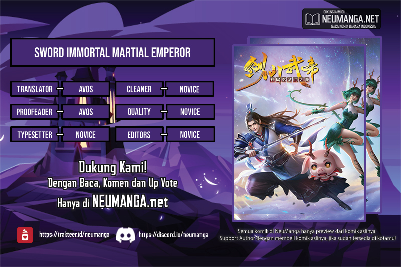 Baca Komik Sword Immortal Martial Emperor Chapter 20 Gambar 1