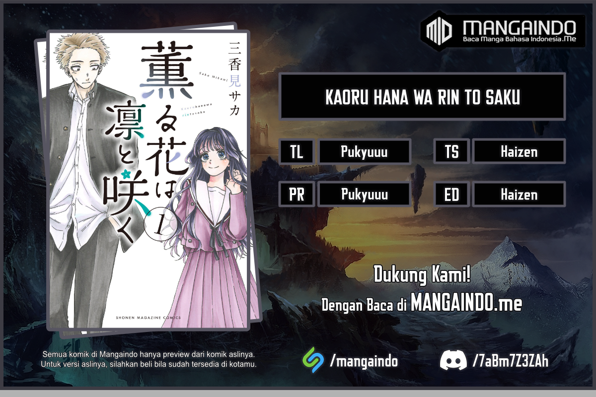 Baca Komik Kaoru Hana wa Rin to Saku Chapter 05 Gambar 1