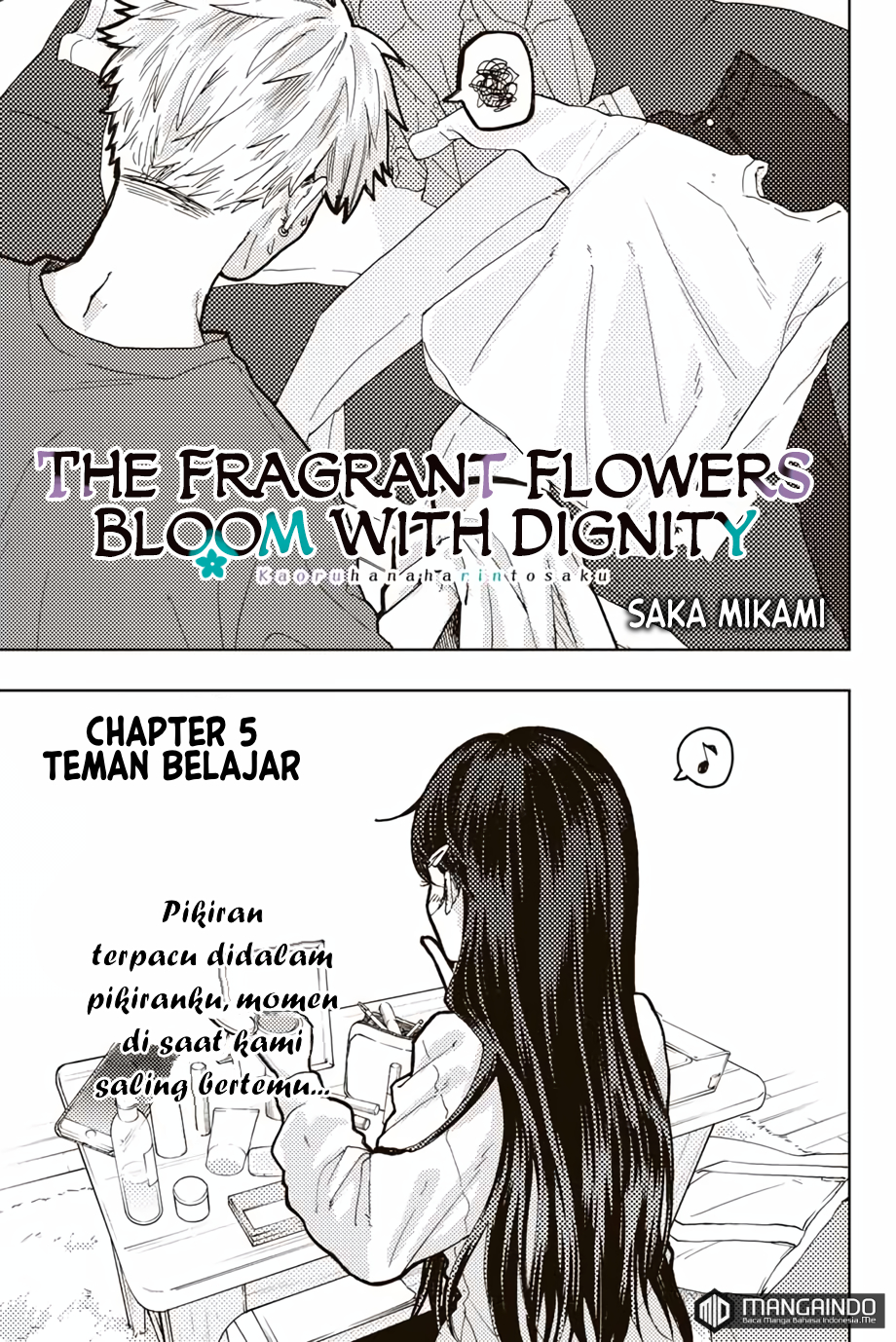 Kaoru Hana wa Rin to Saku Chapter 05 Gambar 4
