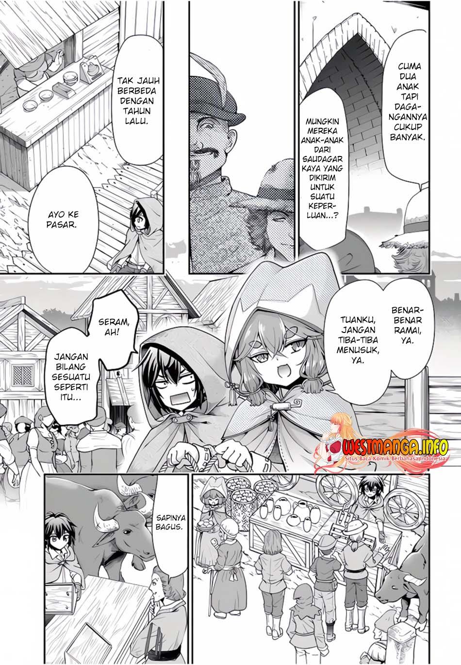 Tenohira Kaitakumura de Isekai Kenkouki ~Fueteku Yome-tachi to Nonbiri Mujintou Raifu~ Chapter 38 Gambar 10