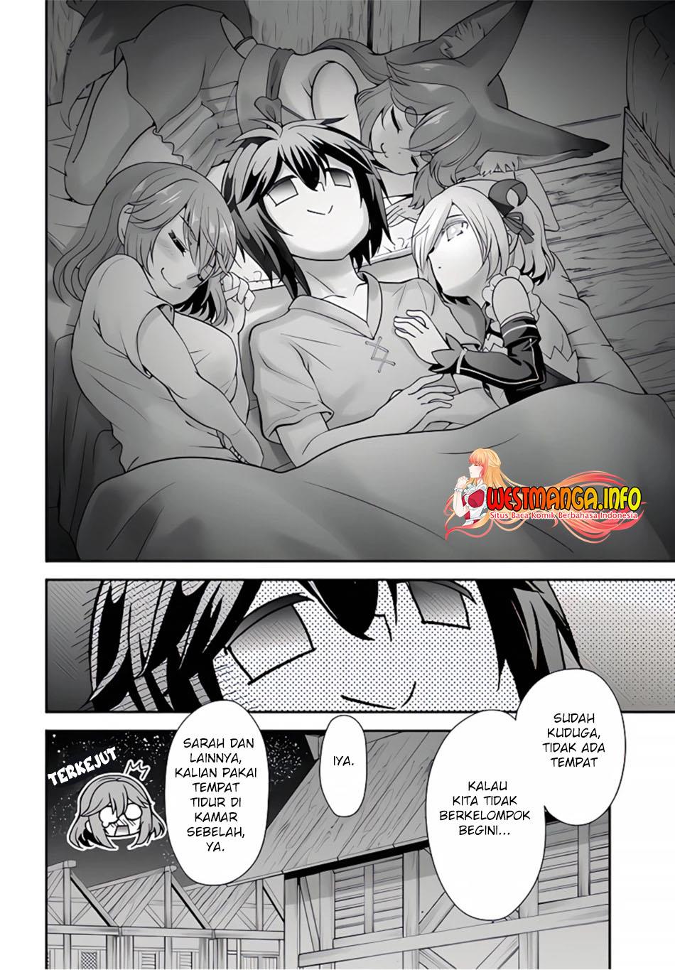 Tenohira Kaitakumura de Isekai Kenkouki ~Fueteku Yome-tachi to Nonbiri Mujintou Raifu~ Chapter 38 Gambar 25