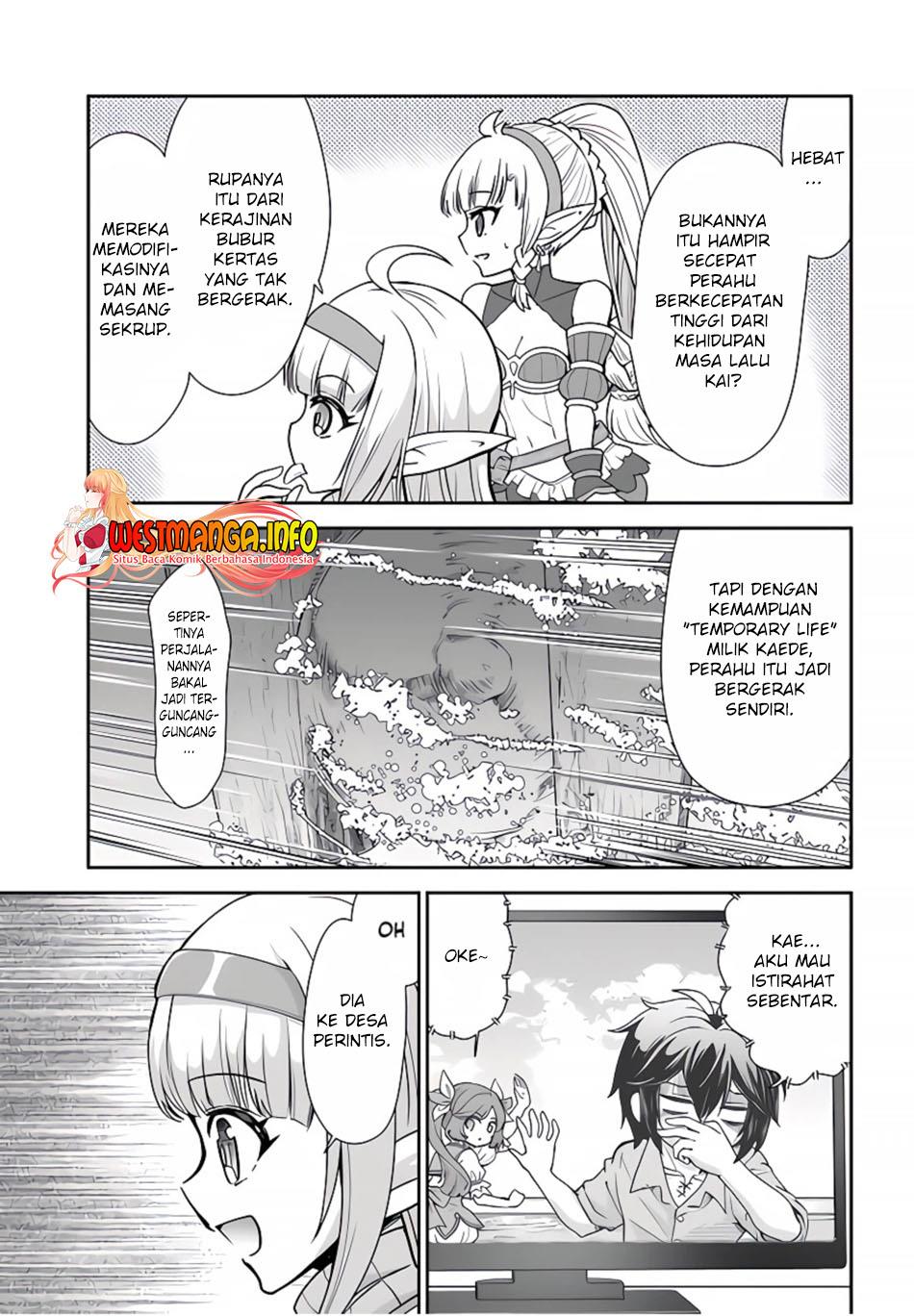 Tenohira Kaitakumura de Isekai Kenkouki ~Fueteku Yome-tachi to Nonbiri Mujintou Raifu~ Chapter 38 Gambar 4