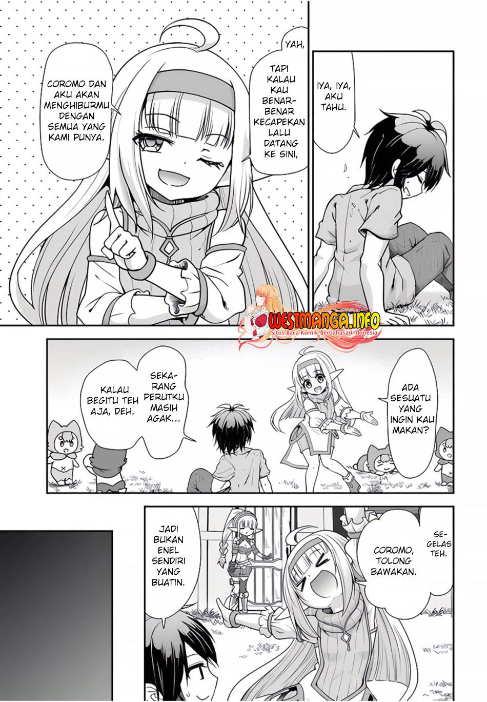 Tenohira Kaitakumura de Isekai Kenkouki ~Fueteku Yome-tachi to Nonbiri Mujintou Raifu~ Chapter 38 Gambar 6