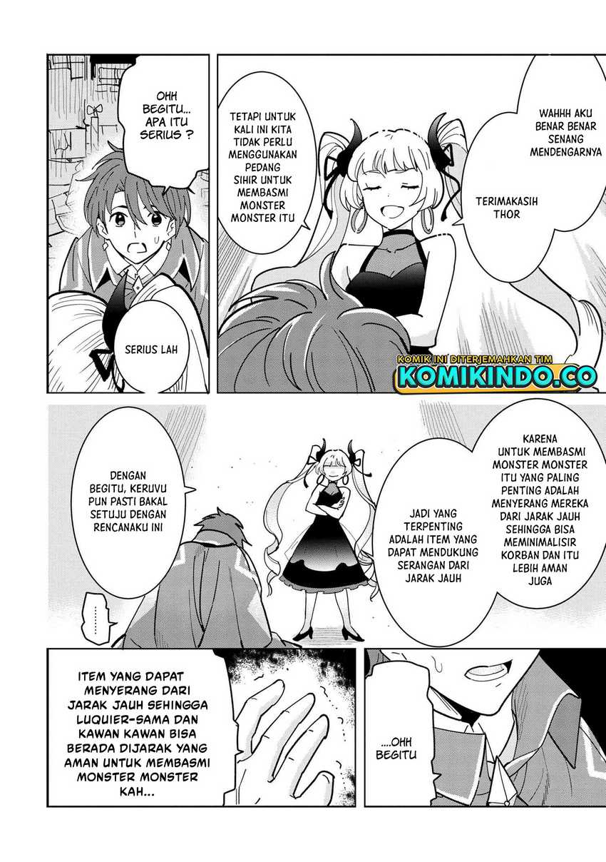 Souzou Renkinjutsushi wa Jiyuu wo Ouka suru: Kokyou wo Tsuihou saretara, Maou no Ohizamoto de Chouzetsu Kouka no Magic Item Tsukuri-houdai ni Narimashita Chapter 10.2 Gambar 10