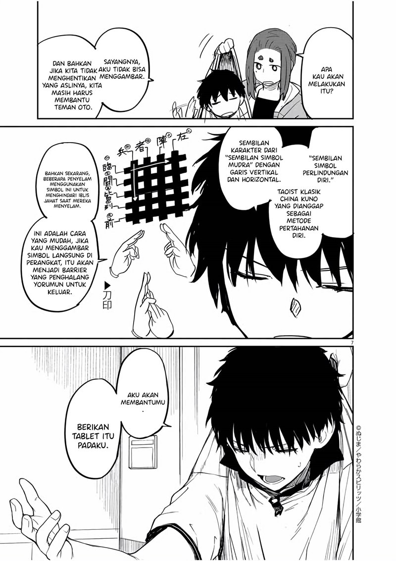 Kaii to Otome to Kamikakushi Chapter 36 Gambar 8
